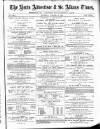 Herts Advertiser Saturday 26 October 1878 Page 1