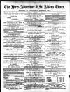 Herts Advertiser Saturday 01 September 1883 Page 1