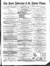 Herts Advertiser Saturday 19 July 1884 Page 1