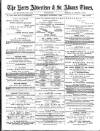 Herts Advertiser Saturday 08 November 1884 Page 1