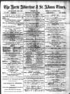 Herts Advertiser Saturday 07 August 1886 Page 1