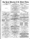 Herts Advertiser Saturday 16 October 1886 Page 1