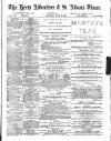 Herts Advertiser Saturday 16 June 1888 Page 1