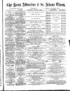 Herts Advertiser Saturday 25 August 1888 Page 1