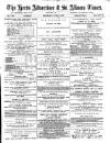 Herts Advertiser Saturday 06 April 1889 Page 1