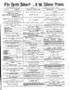 Herts Advertiser Saturday 20 April 1889 Page 1