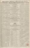 Huntingdon, Bedford & Peterborough Gazette Saturday 09 April 1831 Page 1