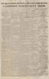 Huntingdon, Bedford & Peterborough Gazette Saturday 07 January 1837 Page 1