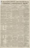 Huntingdon, Bedford & Peterborough Gazette Saturday 18 March 1837 Page 1