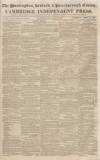 Huntingdon, Bedford & Peterborough Gazette Saturday 15 April 1837 Page 1