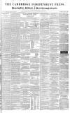 Cambridge Independent Press Saturday 18 May 1839 Page 1