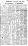 Cambridge Independent Press Saturday 14 December 1839 Page 1