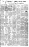 Cambridge Independent Press Saturday 28 December 1839 Page 1