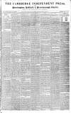Cambridge Independent Press Saturday 18 April 1840 Page 1