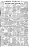 Cambridge Independent Press Saturday 20 March 1841 Page 1