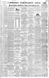 Cambridge Independent Press Saturday 24 April 1841 Page 1