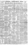 Cambridge Independent Press Saturday 25 September 1841 Page 1