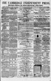 Cambridge Independent Press Saturday 24 January 1863 Page 1