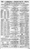 Cambridge Independent Press Saturday 20 January 1866 Page 1