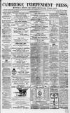 Cambridge Independent Press Saturday 30 January 1869 Page 1