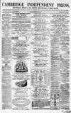 Cambridge Independent Press Saturday 08 May 1869 Page 1