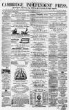 Cambridge Independent Press Saturday 12 June 1869 Page 1