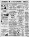 Cambridge Independent Press Saturday 05 March 1870 Page 1