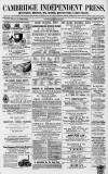 Cambridge Independent Press Saturday 12 March 1870 Page 1