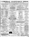 Cambridge Independent Press Saturday 29 January 1876 Page 1