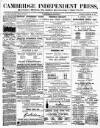 Cambridge Independent Press Saturday 29 December 1877 Page 1