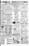 Cambridge Independent Press Saturday 20 April 1878 Page 1