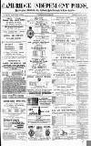 Cambridge Independent Press Saturday 10 August 1878 Page 1