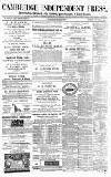 Cambridge Independent Press Saturday 24 January 1880 Page 1