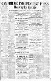 Cambridge Independent Press Saturday 22 January 1881 Page 1
