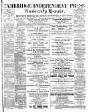 Cambridge Independent Press Saturday 20 February 1886 Page 1
