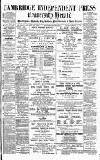Cambridge Independent Press Saturday 27 February 1886 Page 1
