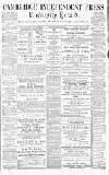 Cambridge Independent Press Saturday 04 January 1890 Page 1