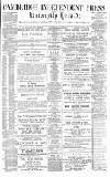 Cambridge Independent Press Saturday 25 January 1890 Page 1