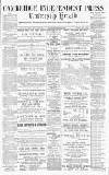 Cambridge Independent Press Saturday 05 April 1890 Page 1