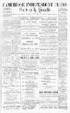 Cambridge Independent Press Saturday 16 August 1890 Page 1
