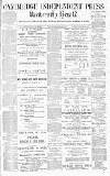 Cambridge Independent Press Saturday 20 September 1890 Page 1