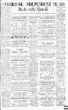 Cambridge Independent Press Saturday 18 October 1890 Page 1