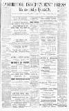 Cambridge Independent Press Saturday 15 November 1890 Page 1