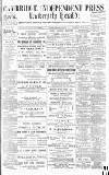 Cambridge Independent Press Saturday 10 January 1891 Page 1