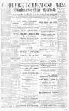 Cambridge Independent Press Saturday 03 October 1891 Page 1