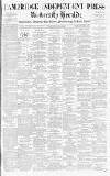 Cambridge Independent Press Friday 07 September 1894 Page 1
