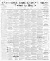 Cambridge Independent Press Friday 25 February 1898 Page 1