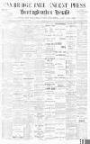 Cambridge Independent Press Friday 30 December 1898 Page 1
