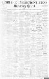Cambridge Independent Press Friday 10 February 1899 Page 1