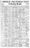 Cambridge Independent Press Friday 26 January 1900 Page 1
